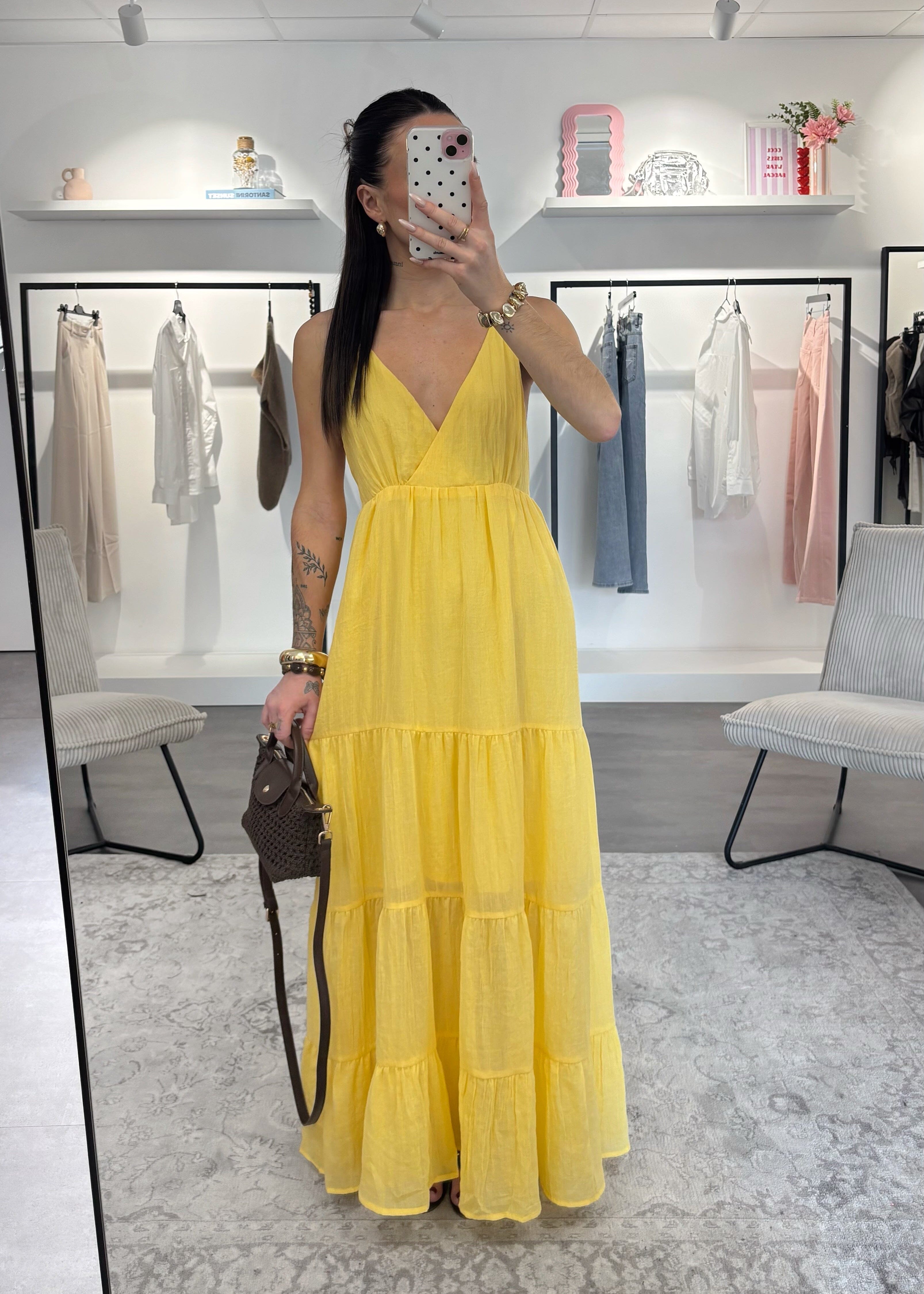 Robe Albane - Jaune