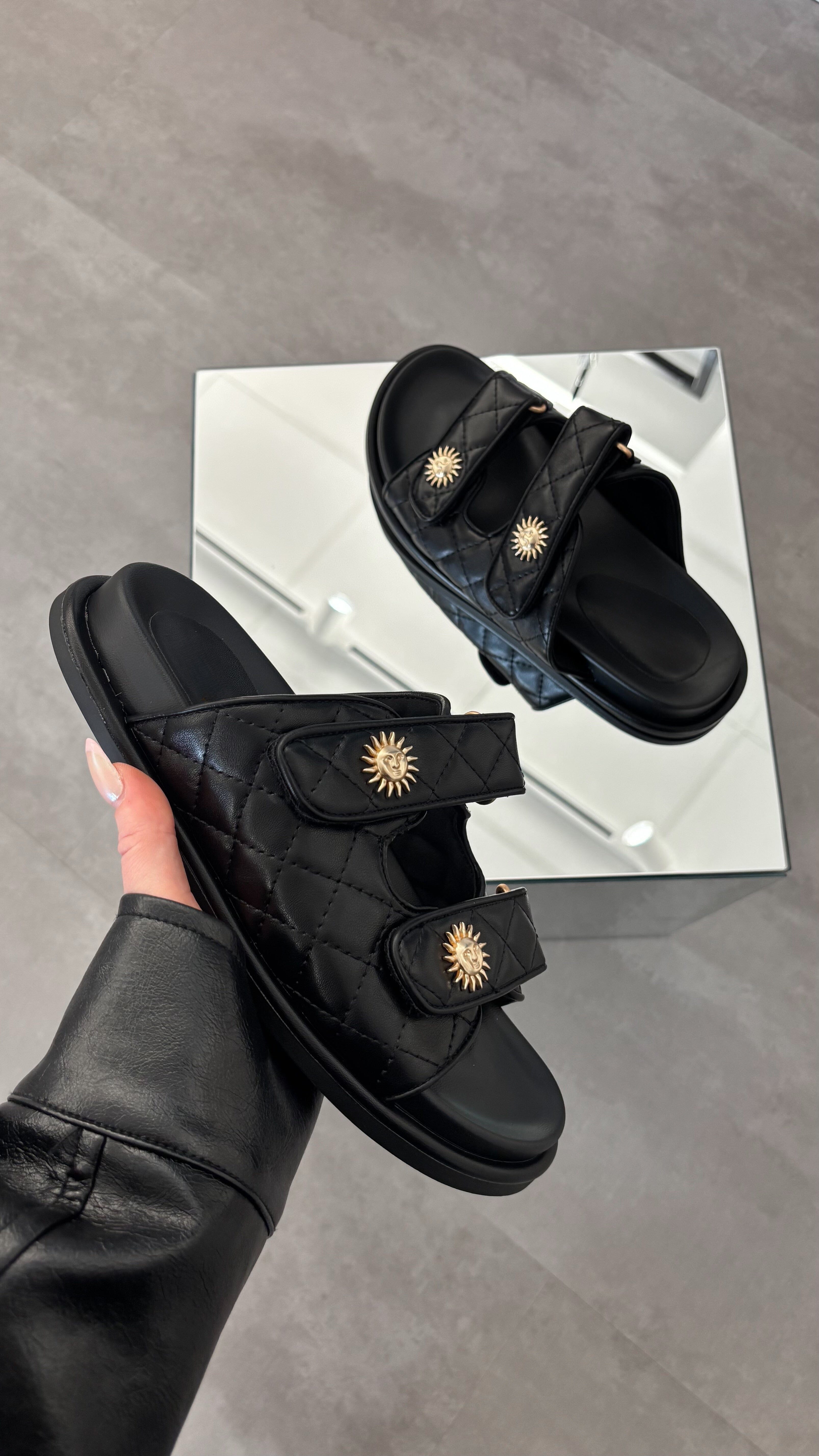 Sandales Imane - Noires