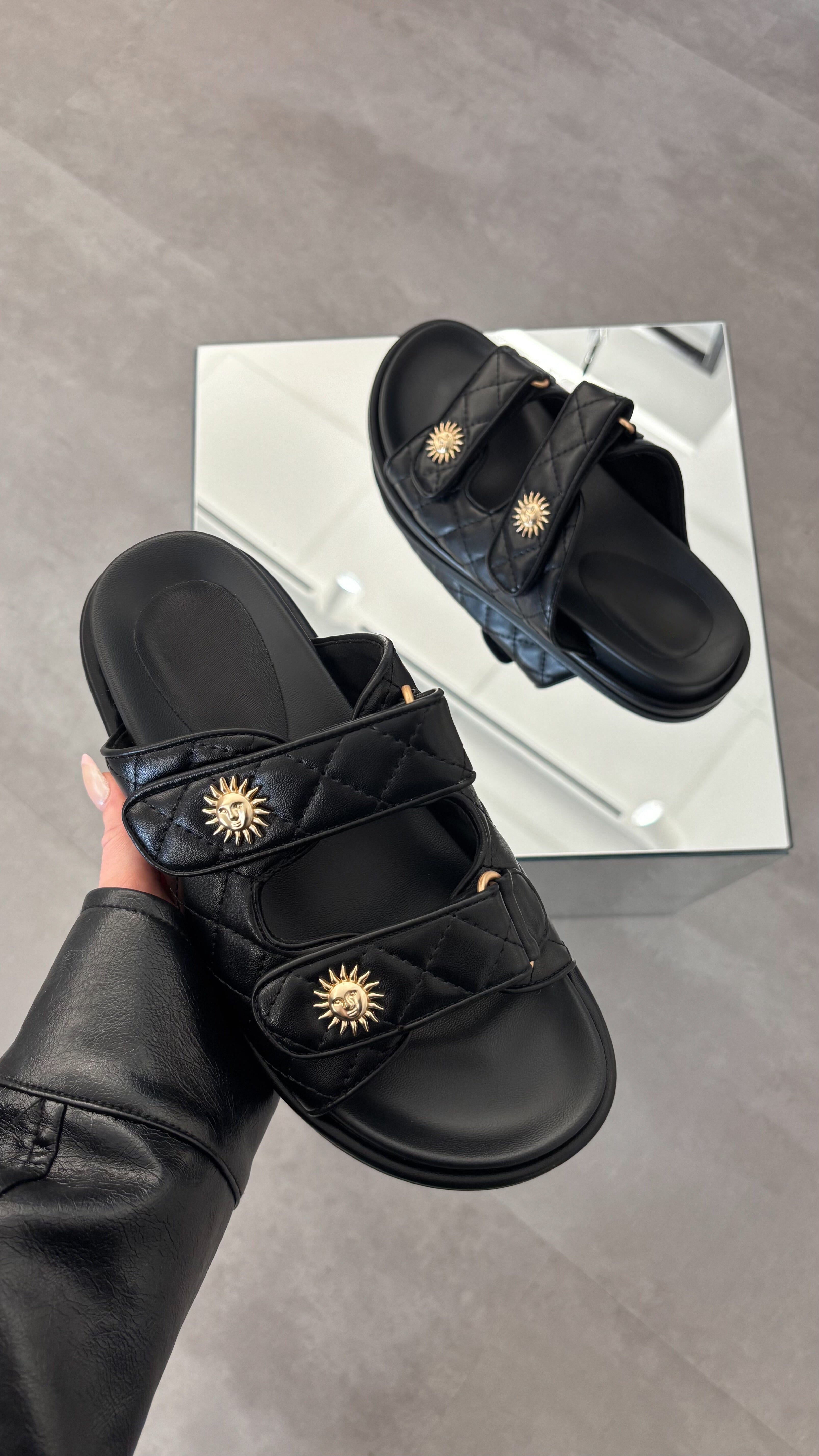 Sandales Imane - Noires