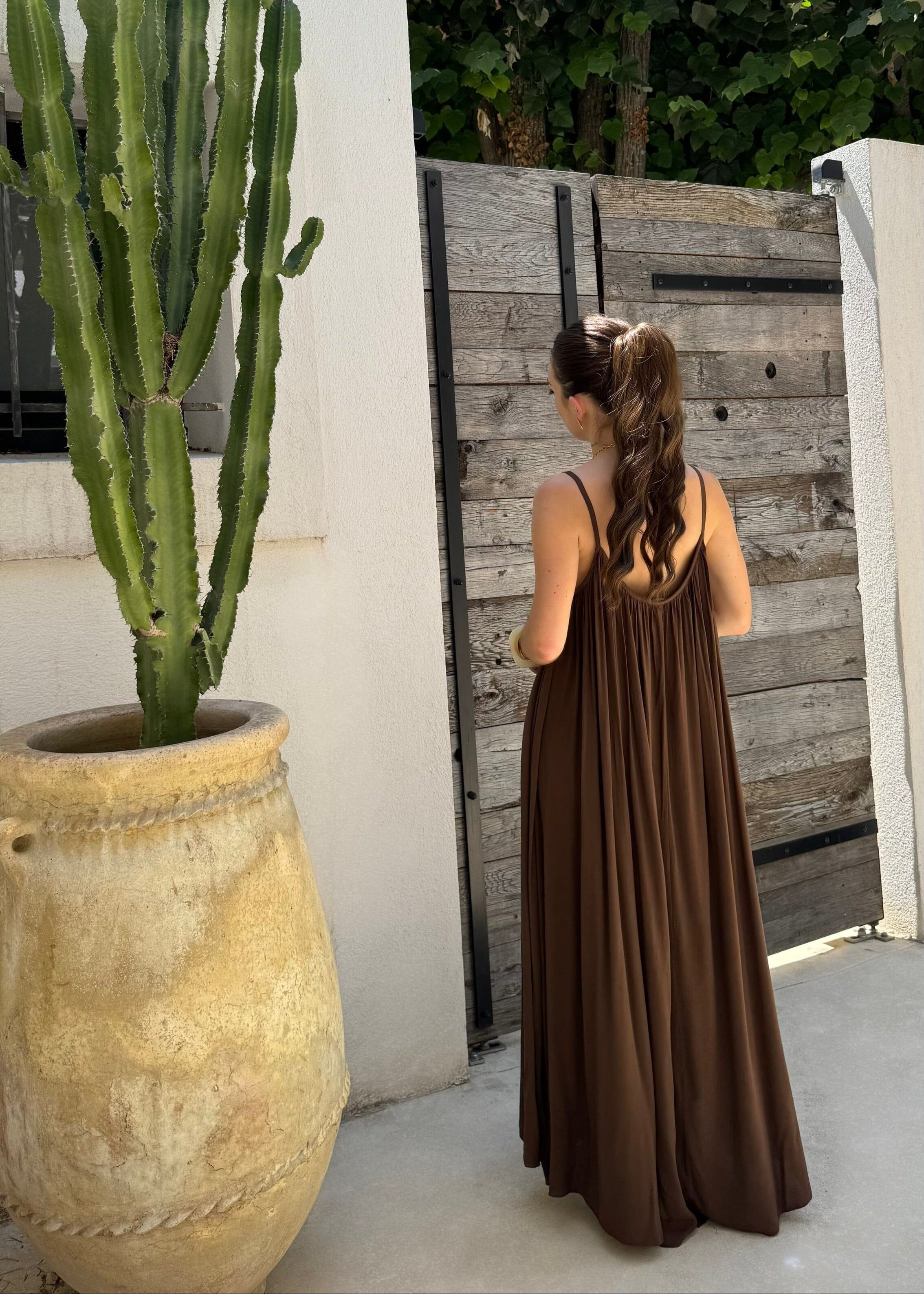 Robe Cassis - Marron