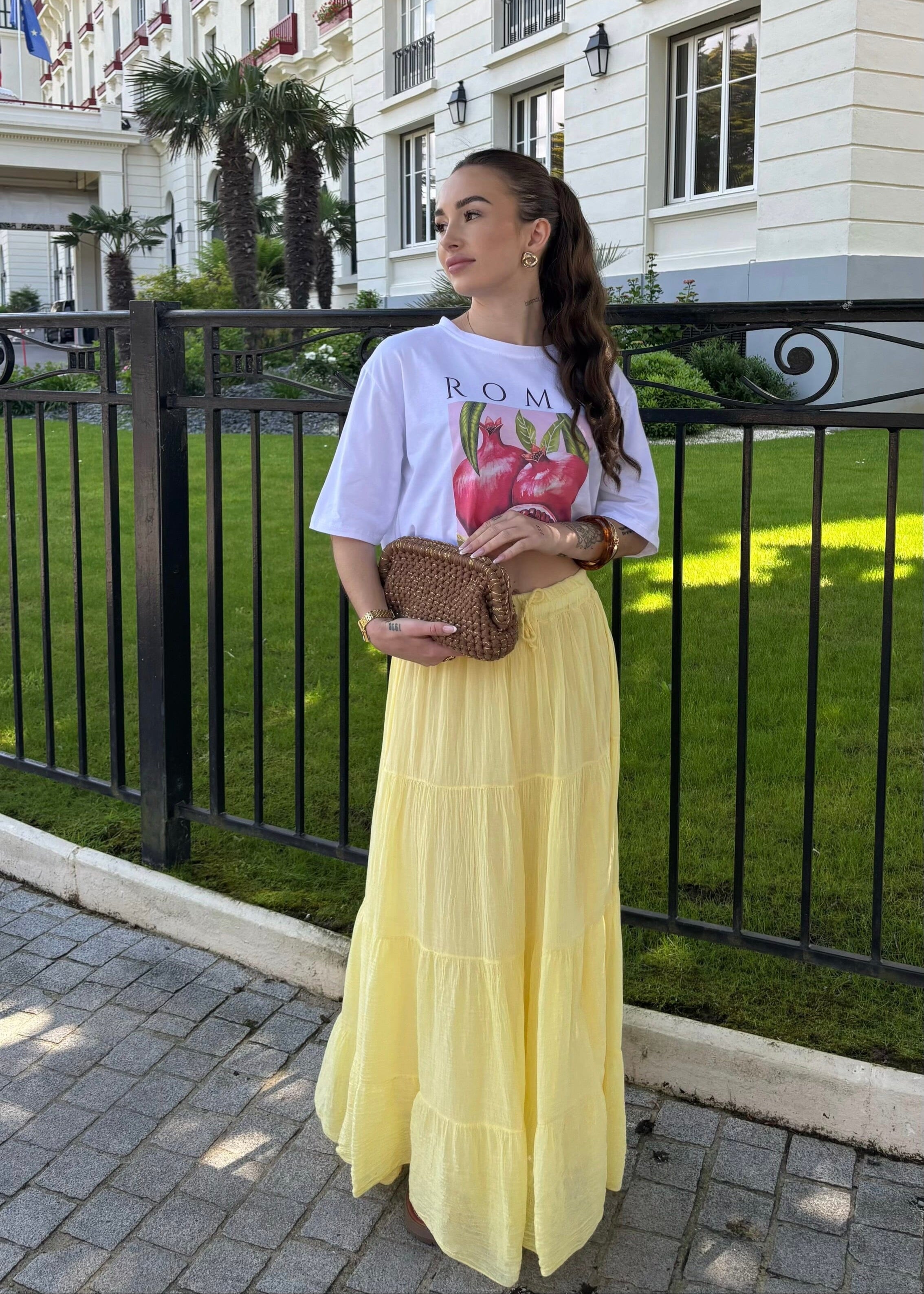 Jupe Iris - Jaune