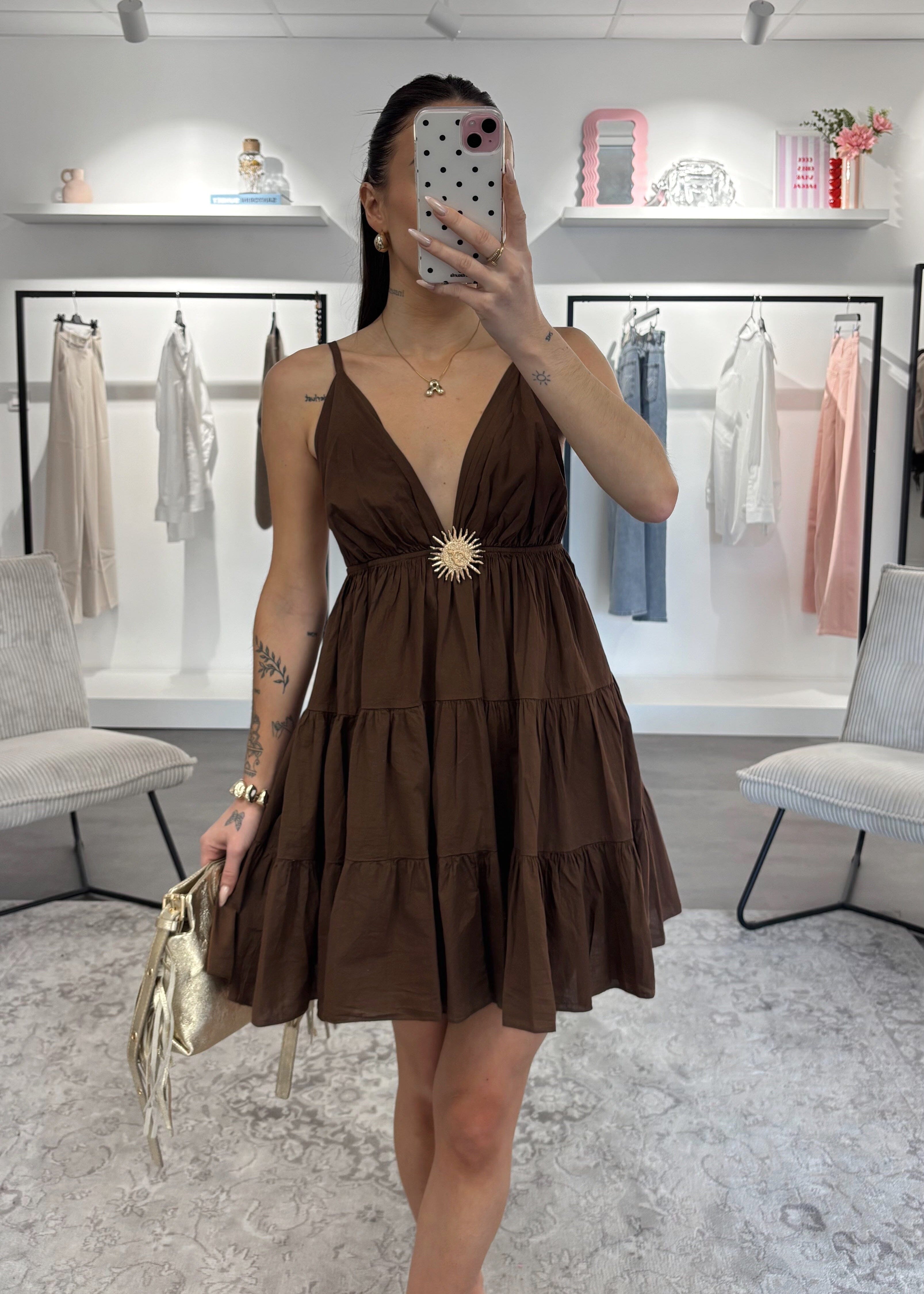 Robe Sunaya - Chocolat (précommande)