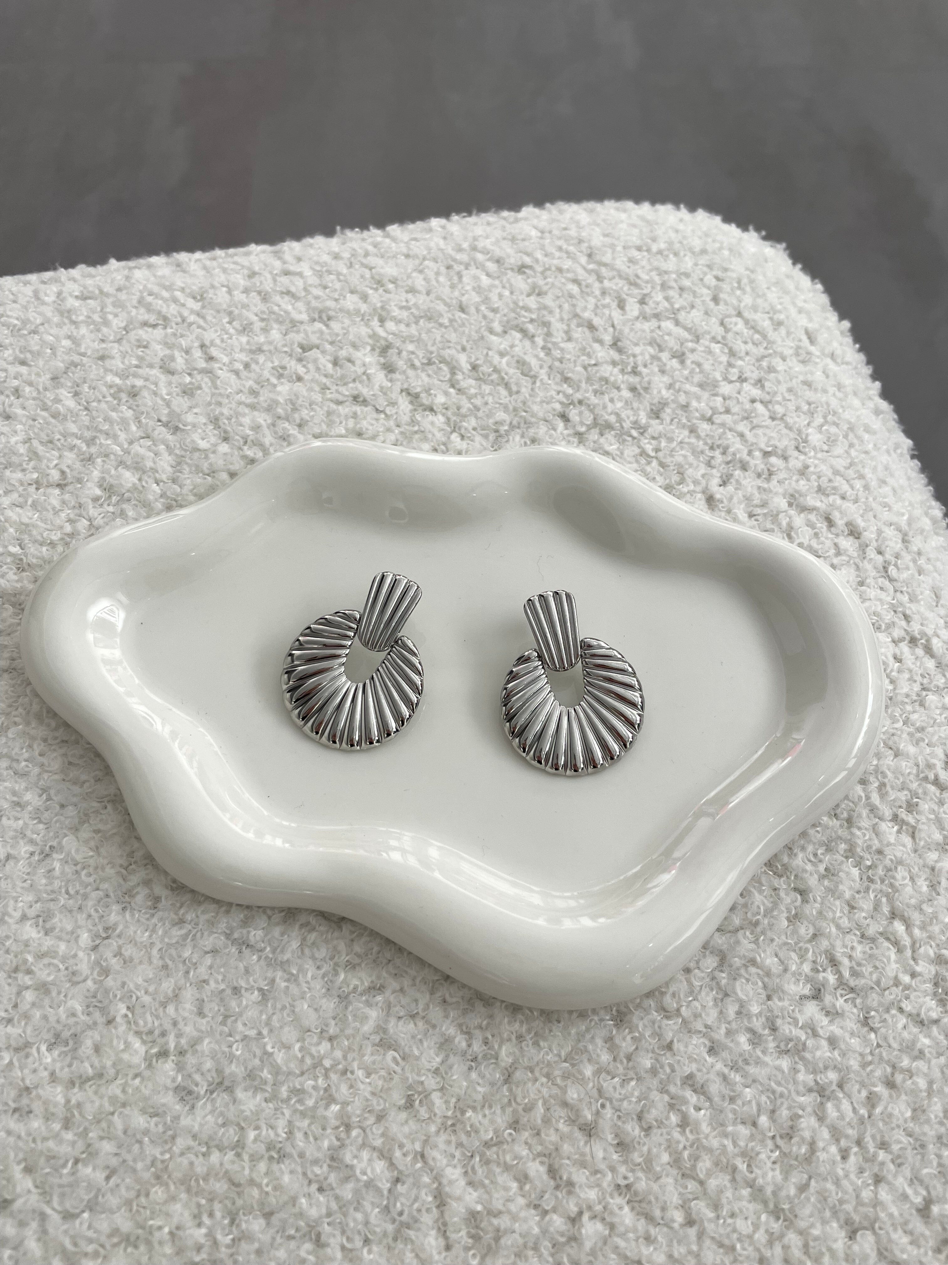 Boucles Olympe - Silver