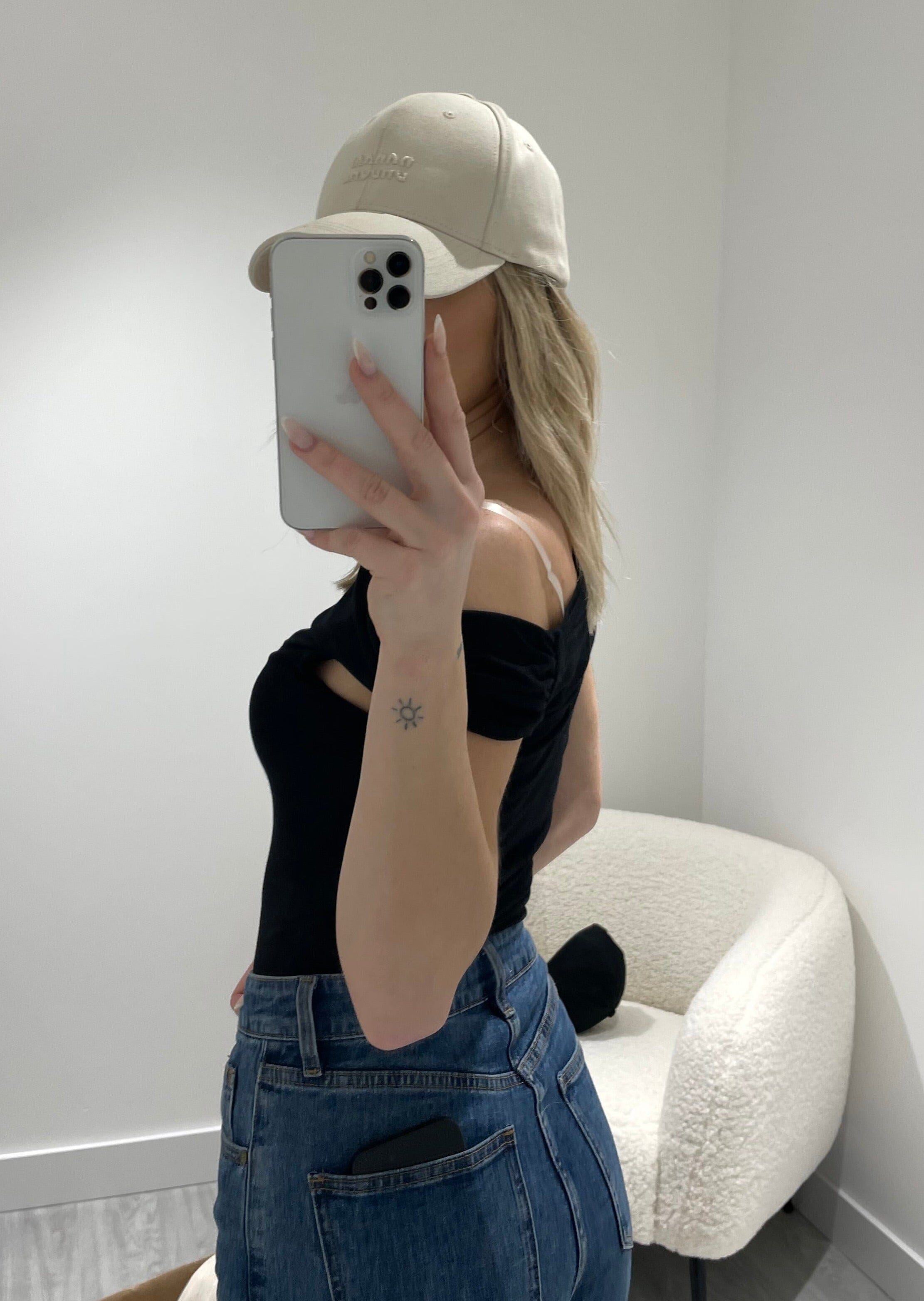 Casquette Badgal beige