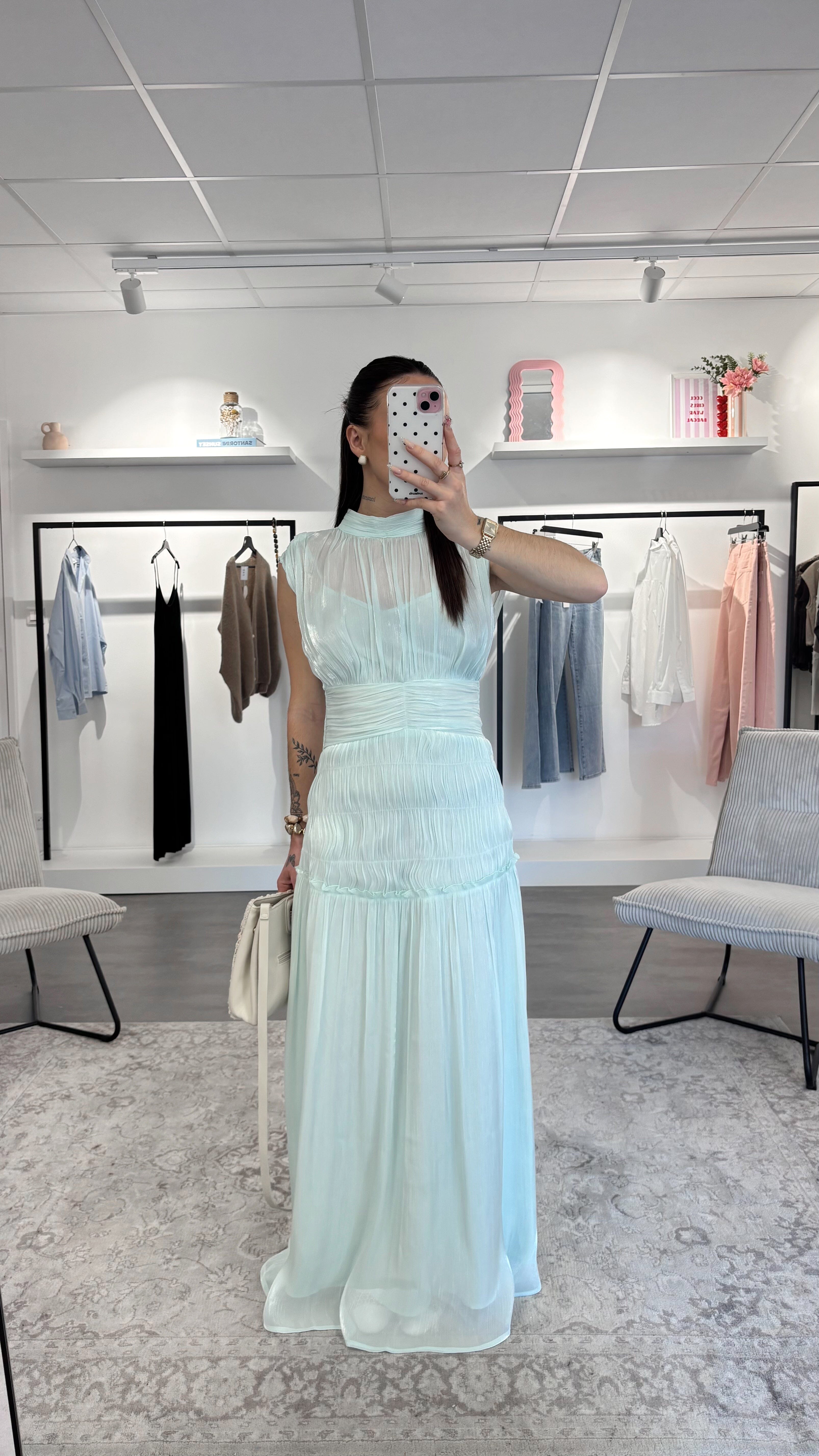 Robe Solyne - Vert menthe
