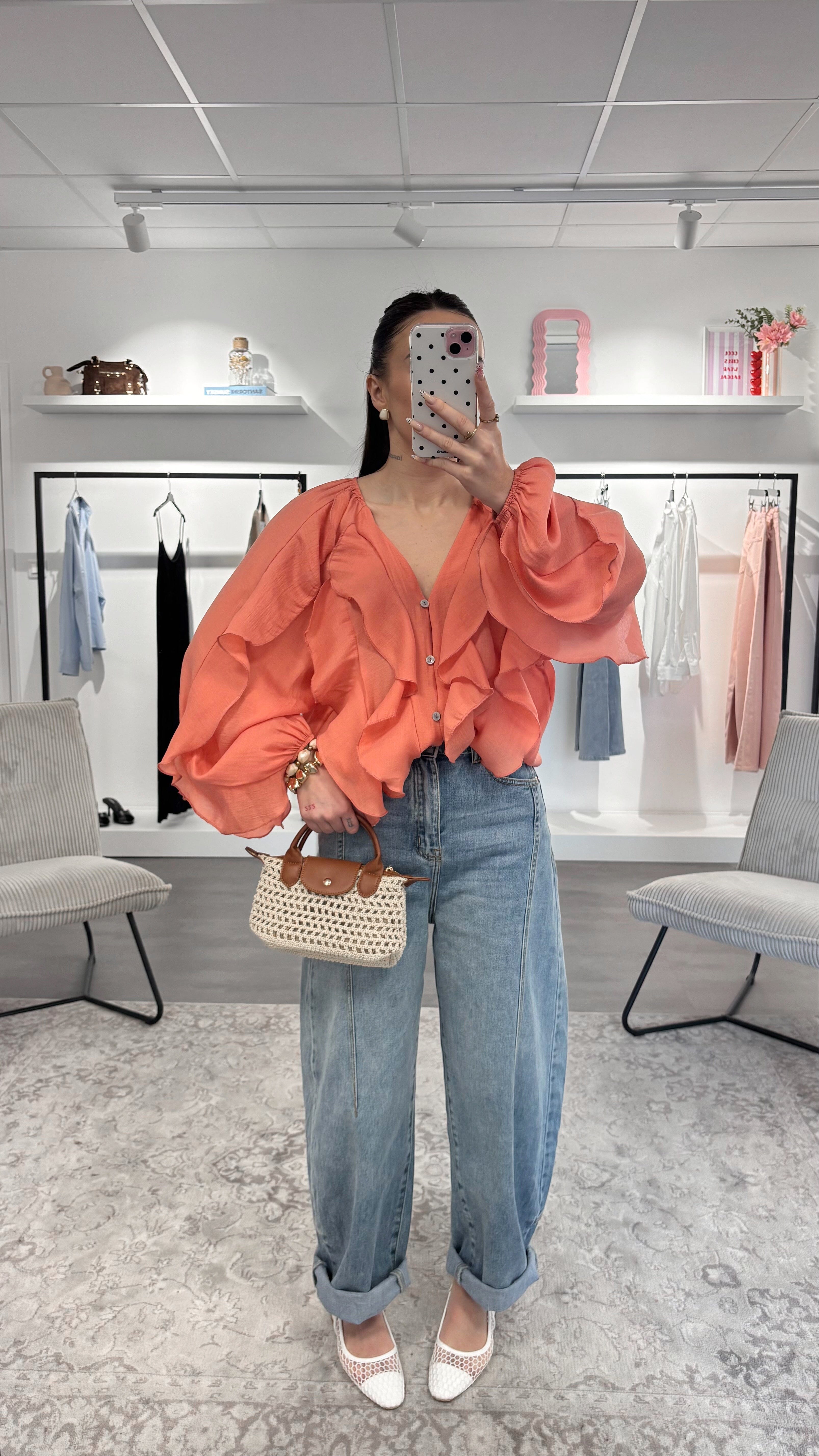 Sac crochet - Beige (avec bandoulière)