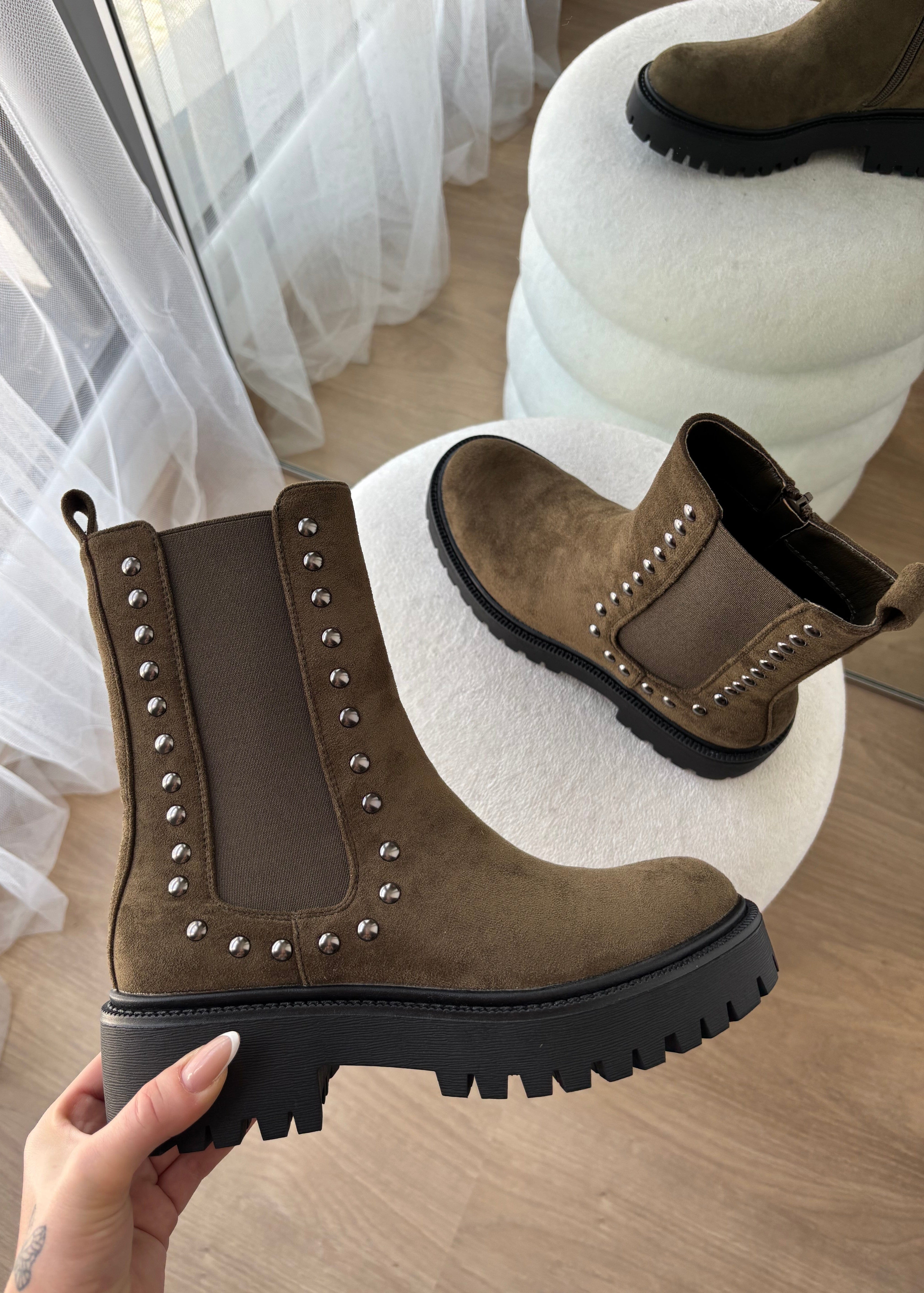 Bottines Angele - Kaki
