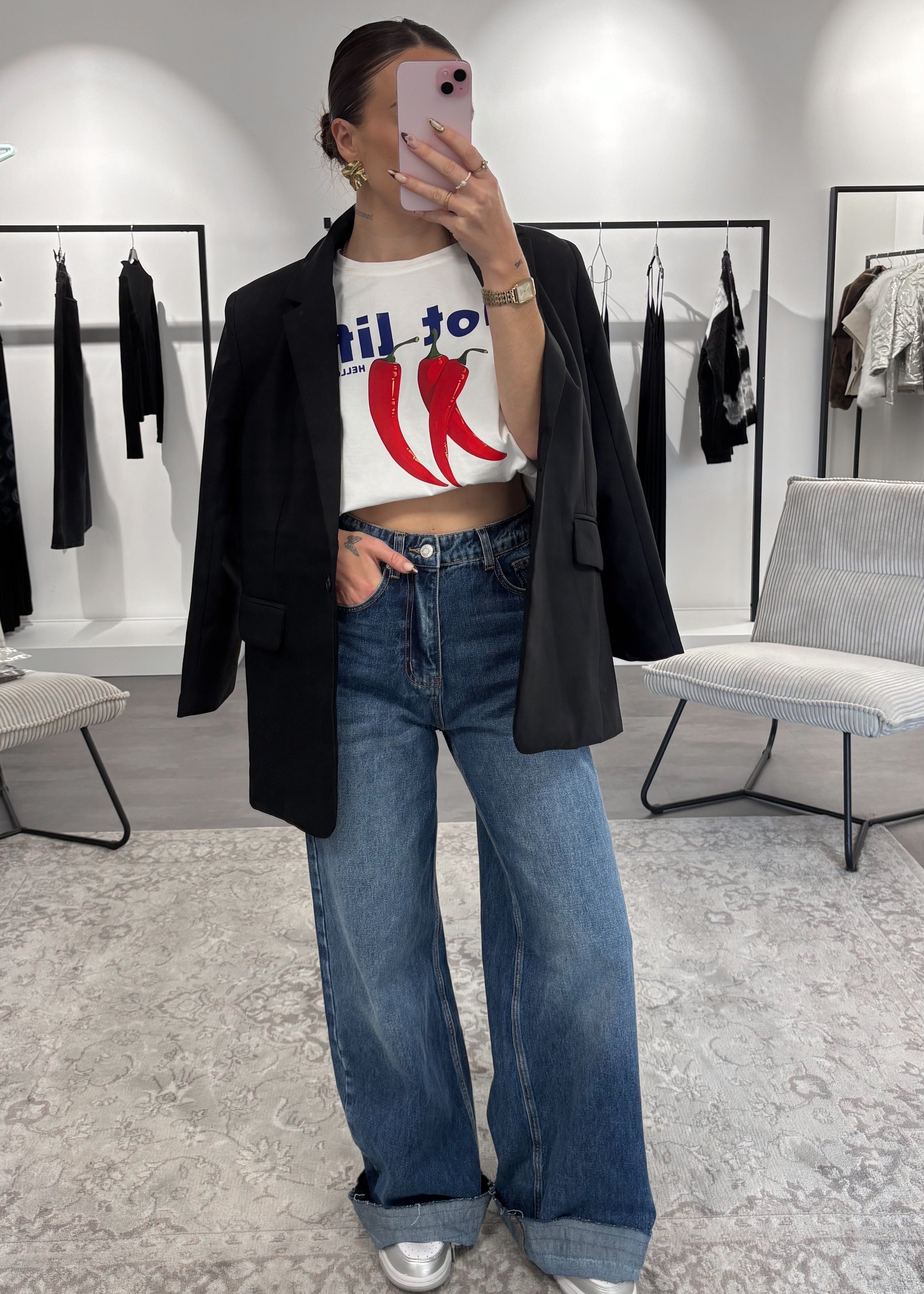 Blazer Ambre - Noir
