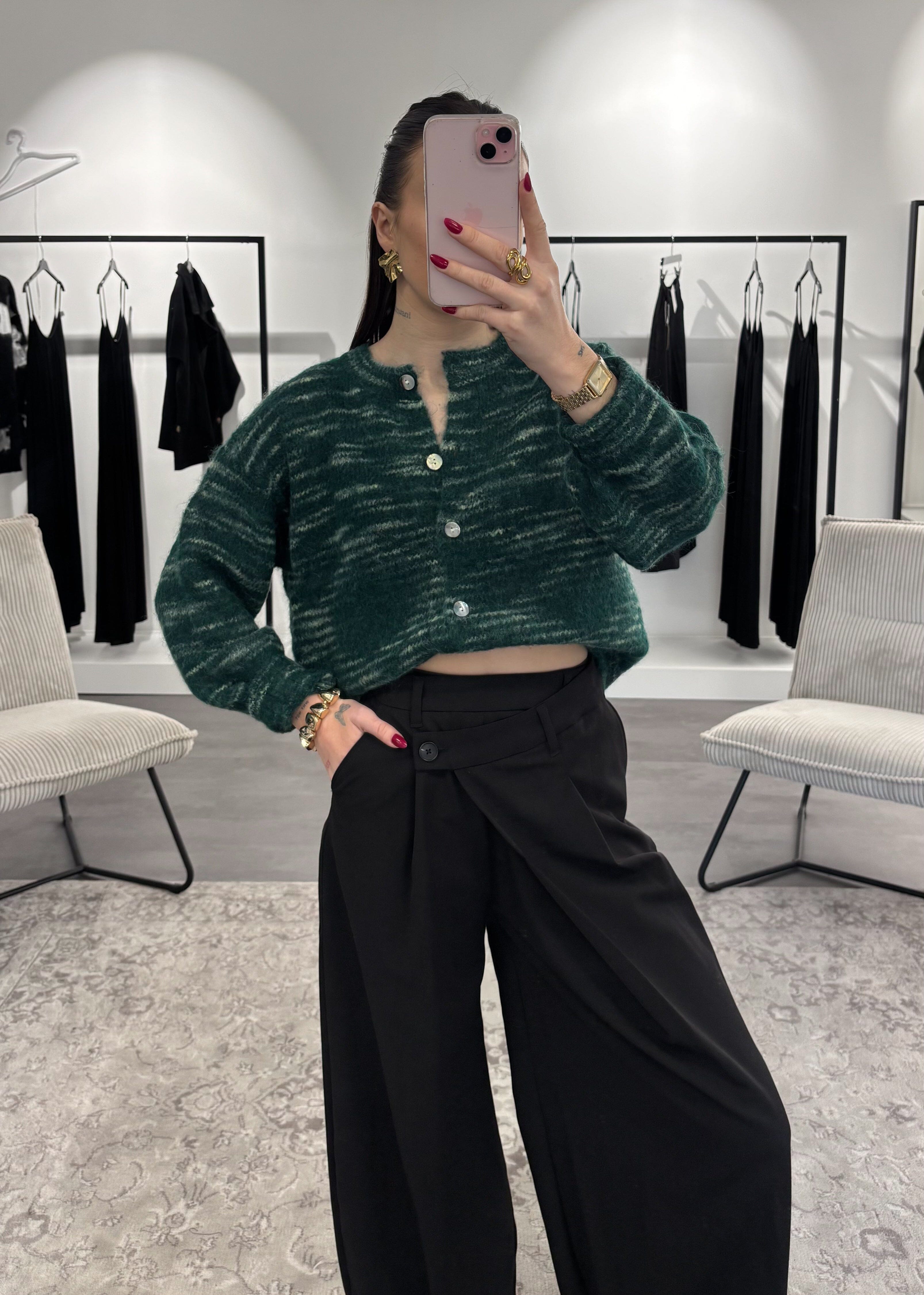 Gilet Julia - Vert