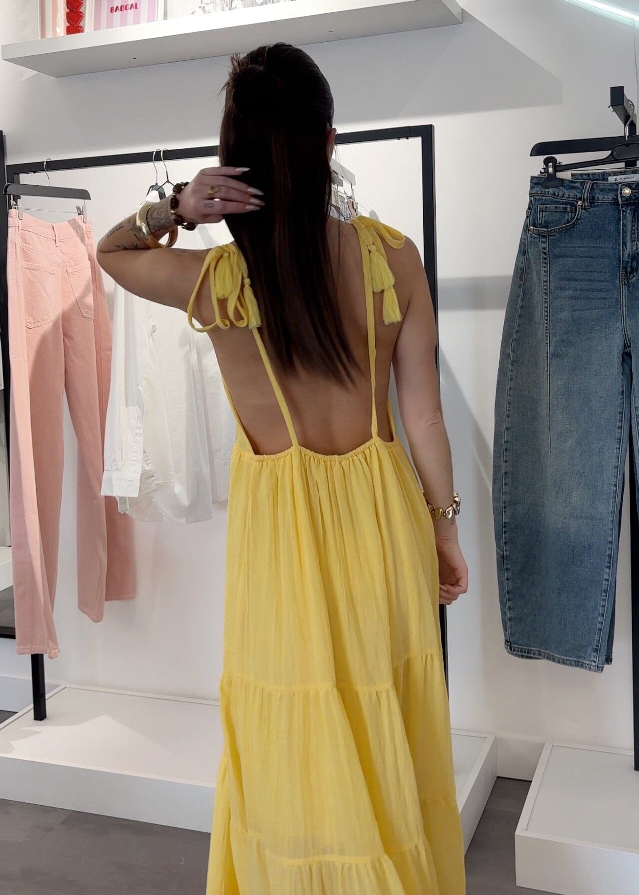 Robe Albane - Jaune