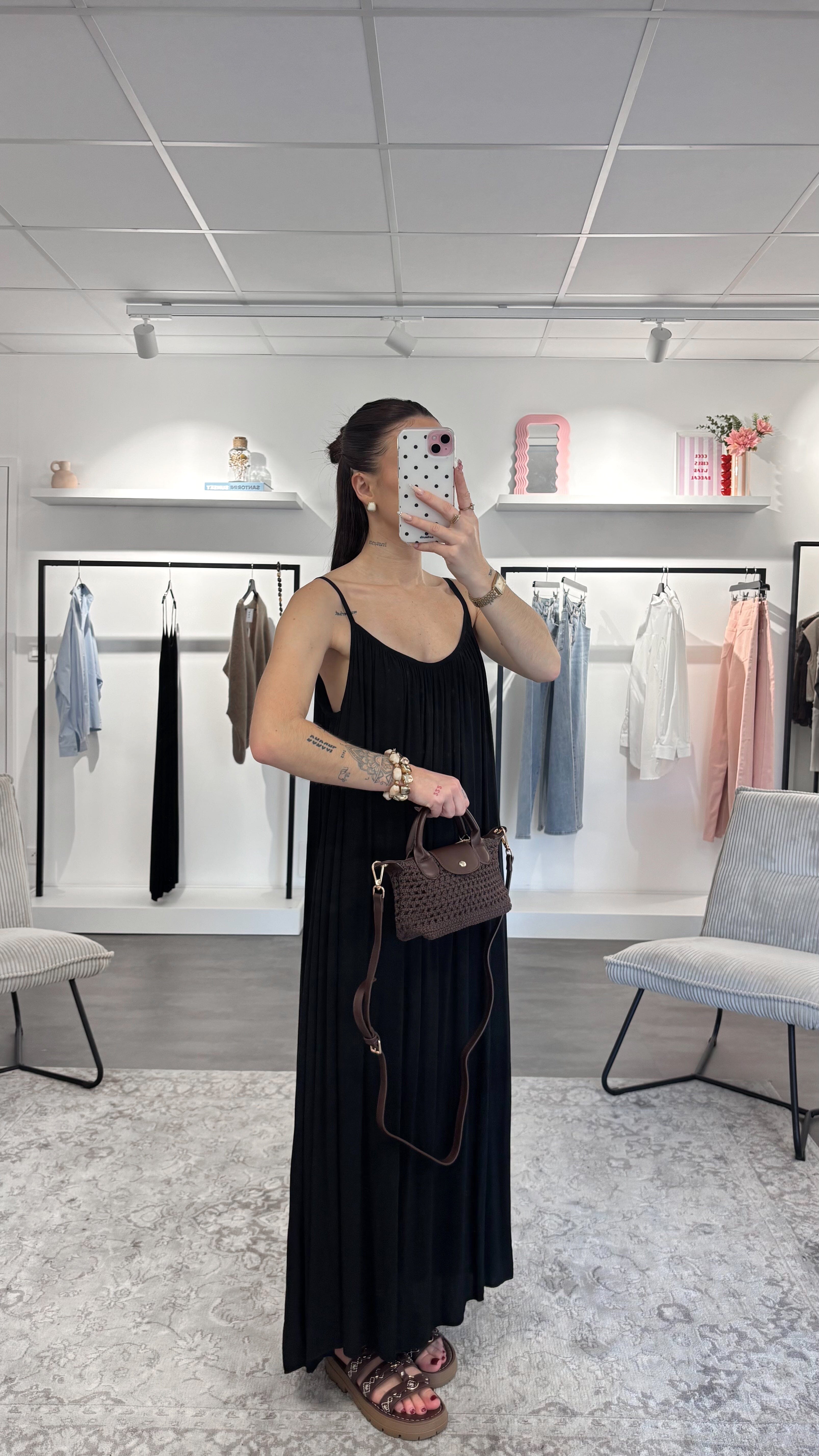 Robe Cassis - Noire