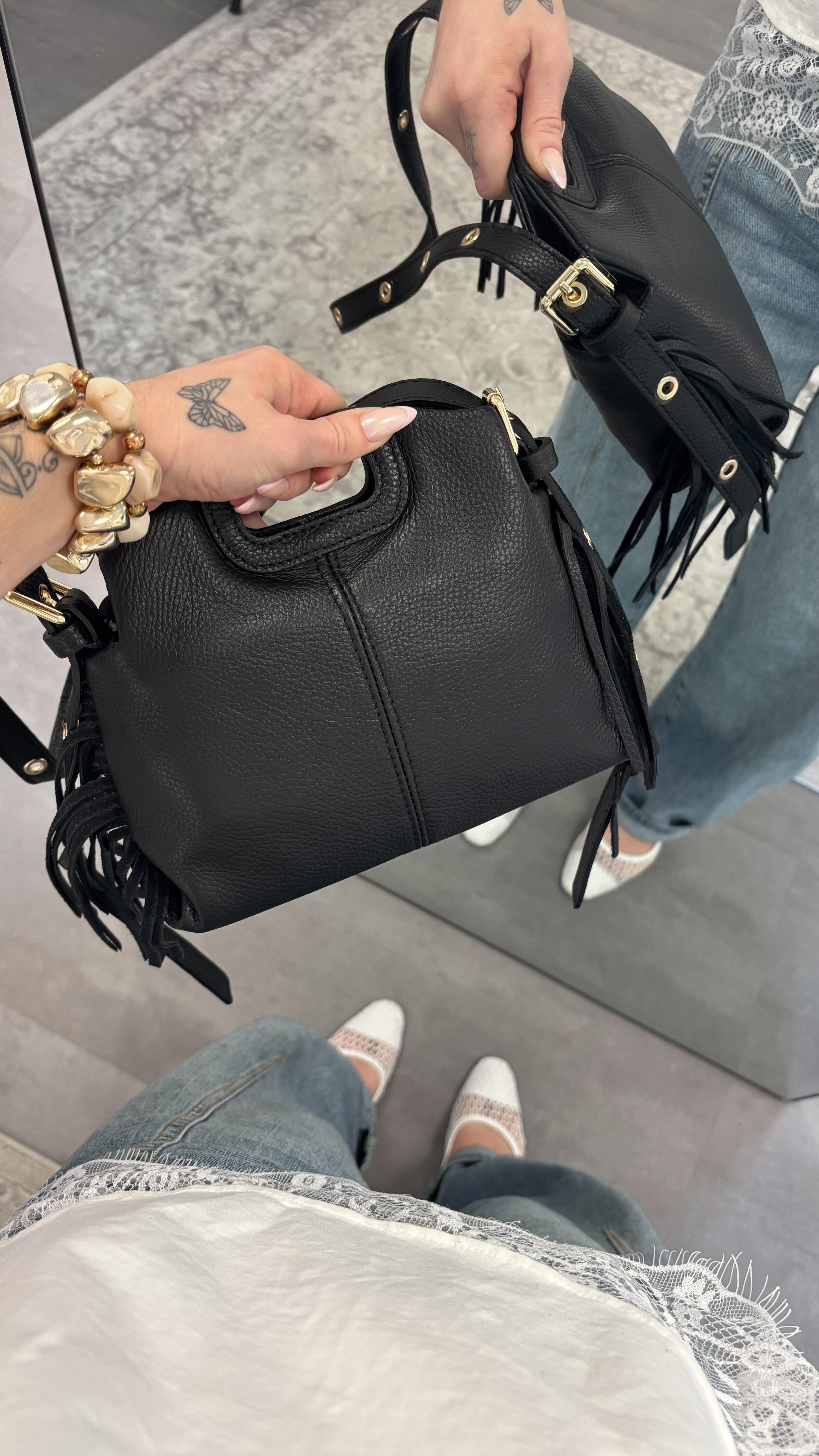 Sac Meja - Noir (Cuir)