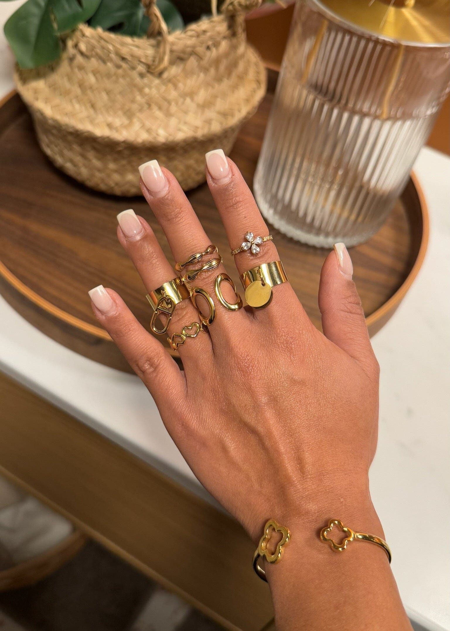 Bague Daphnée - Dorée